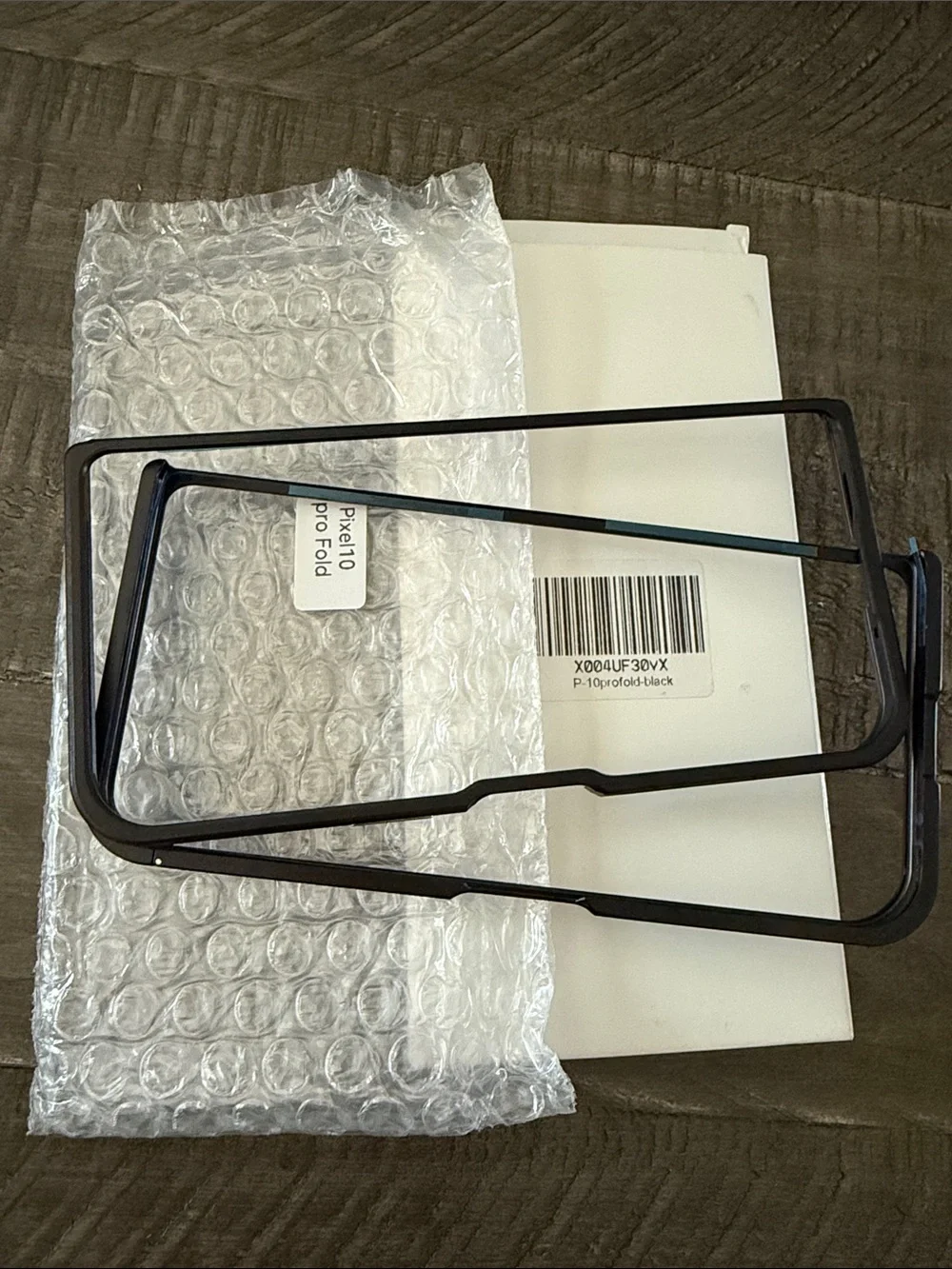 Pixel 10 Pro Fold Bumper case - Black - NIB